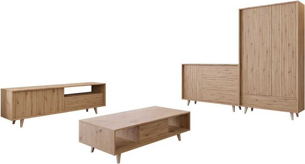 Conjunto para sala de estar Comfivo Romtori I