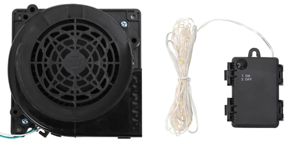 Boneco de neve insuflável com luzes LED 360 cm