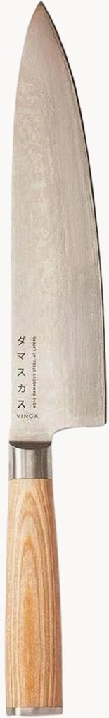 Faca Santoku em aço Damasco Hattasan