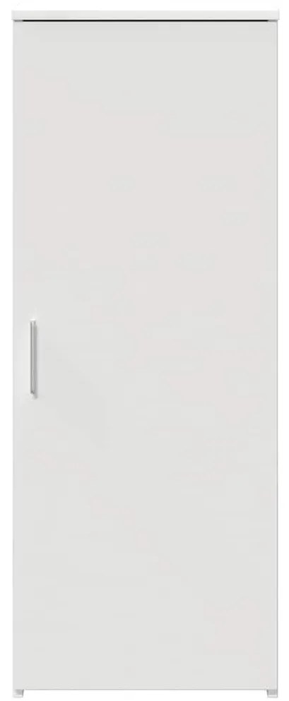 Armário de arrumação 40x45x103,5 cm derivados de madeira branco