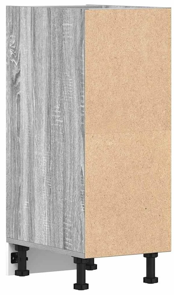 Armário inferior “Riga” 30x44,5x81,5 cm cinzento sonoma