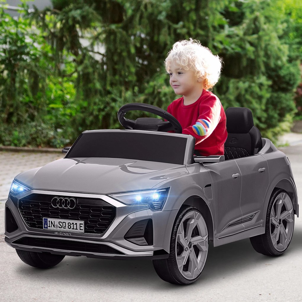 AIYAPLAY Carro Elétrico para Crianças acima de 3 Anos Carro Audi Q8 Et