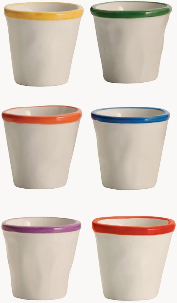 Chávenas de café expresso Rim, conjunto de 6