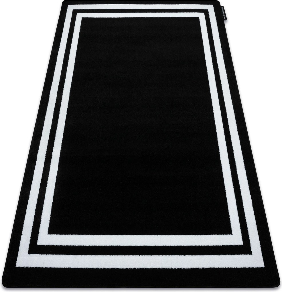 Tapete HAMPTON quadro preto - PRODUTO DE SEGUNDA GRAU