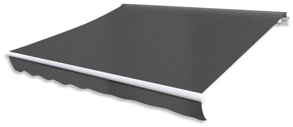 Toldo dobrável manual 300 cm antracite