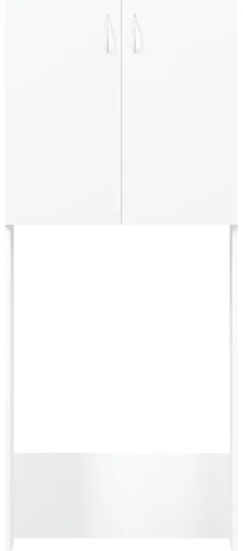 Armário máquina de lavar roupa 64x25,5x190 cm branco