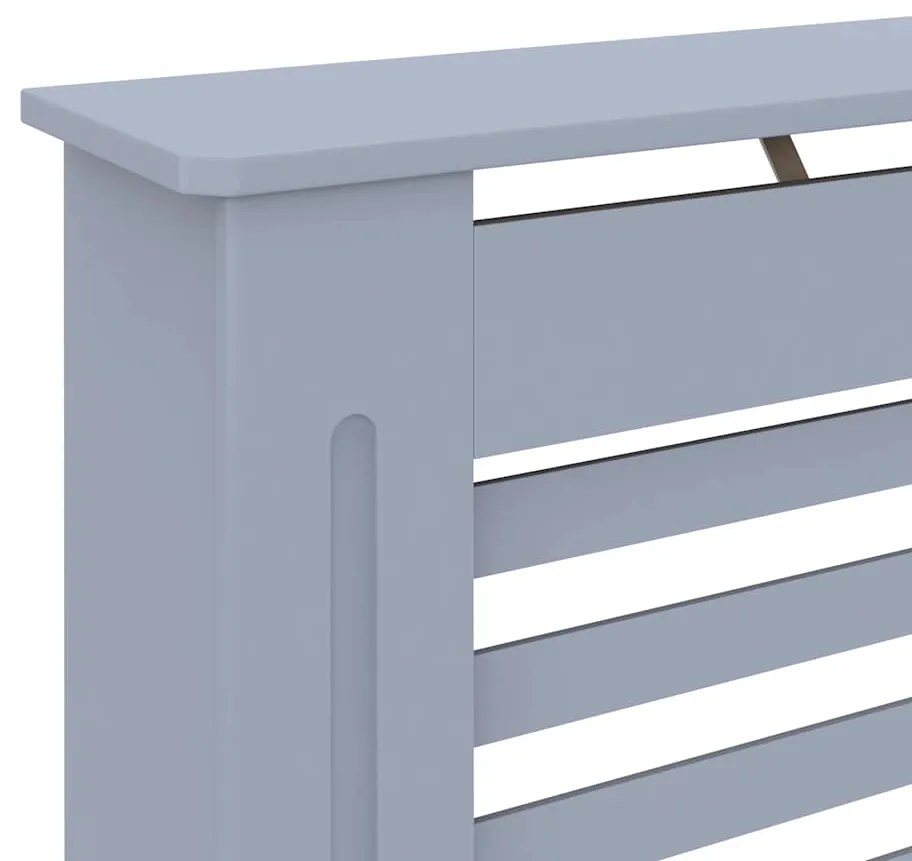 Cobertura de radiador 152x19x81,5 cm MDF antracite