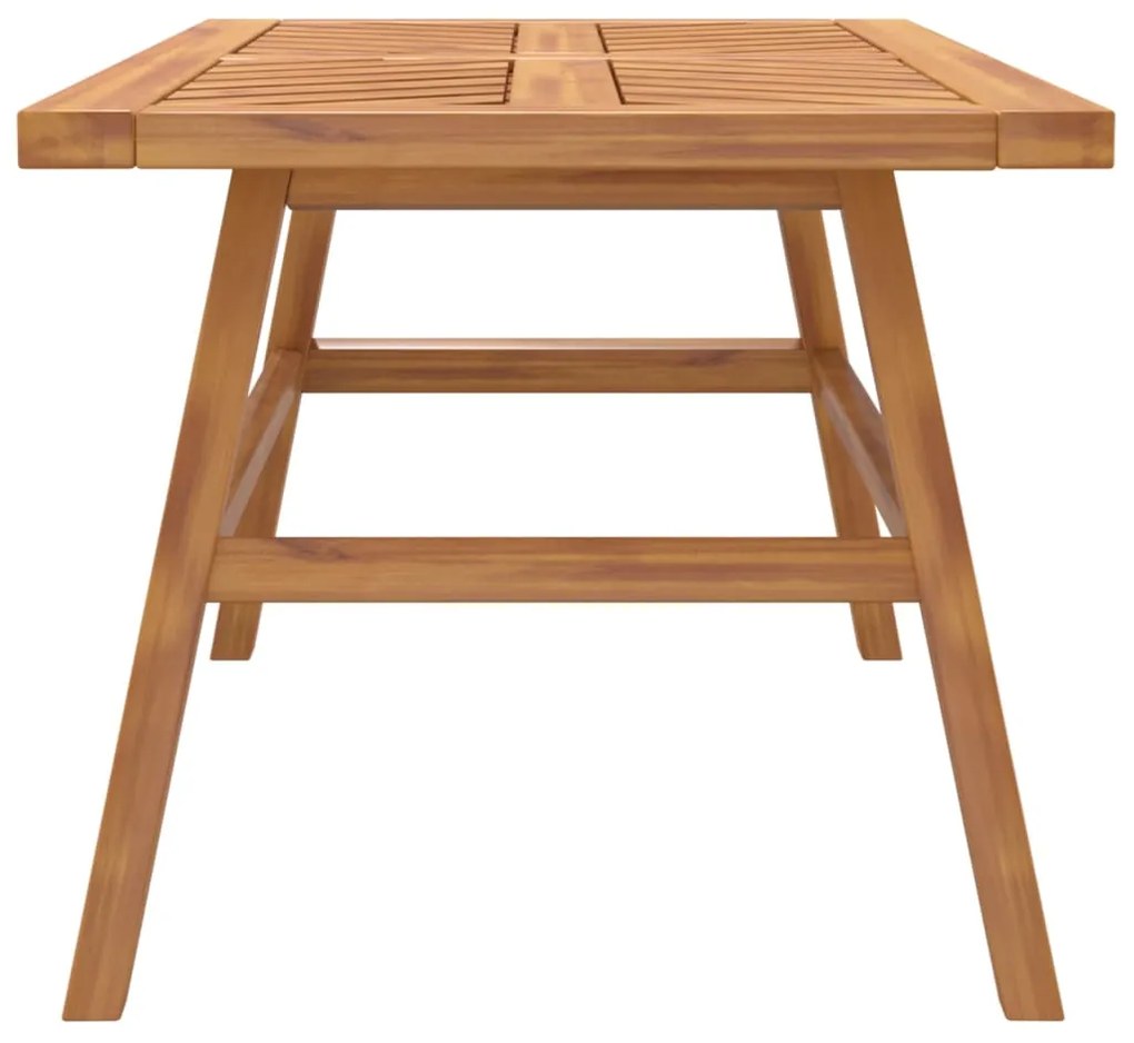 Mesa de centro 100x50x45 cm madeira de acácia maciça