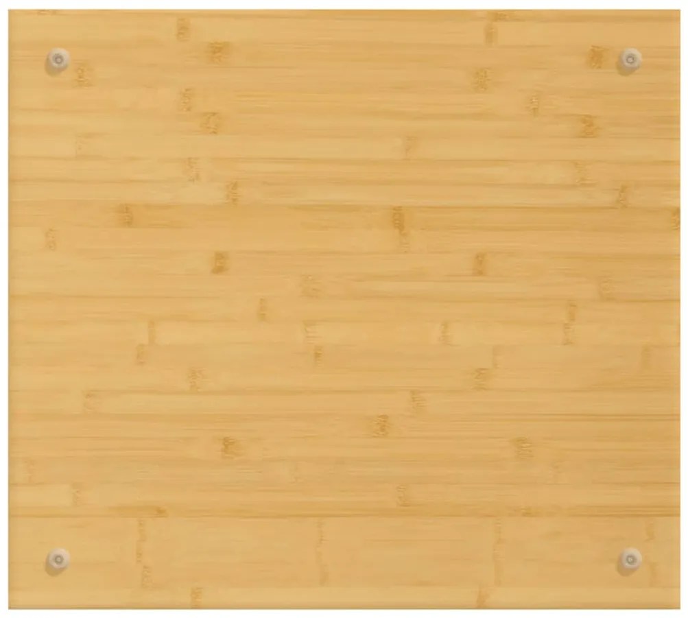 Cobertura para fogão 50x56x1,5 cm bambu