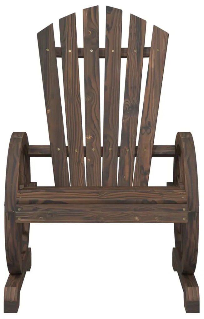 4 pcs conjunto lounge de jardim madeira de abeto maciça