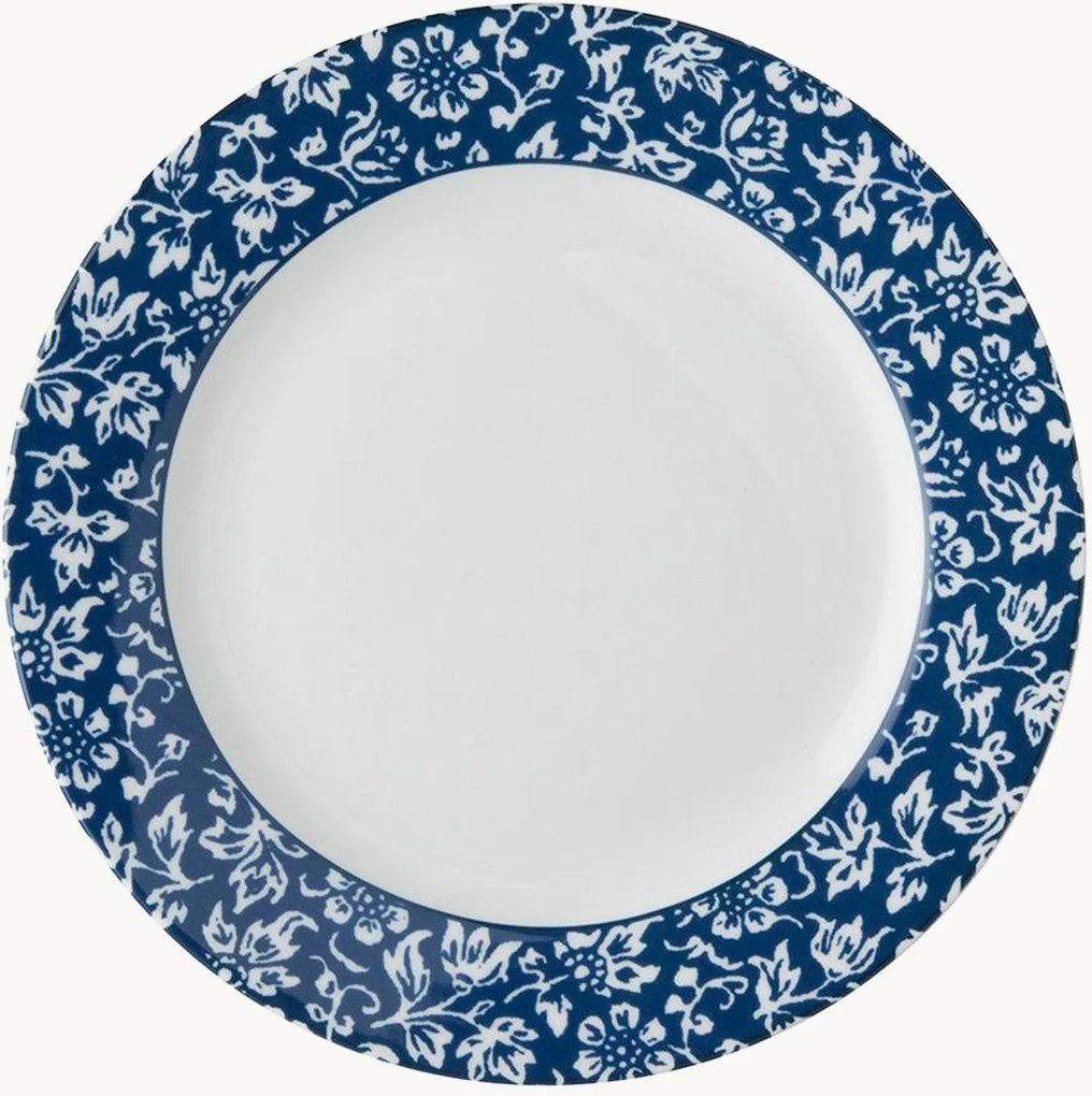 Pratos de sobremesa em porcelana Sweet Alyssum, conjunto de 4