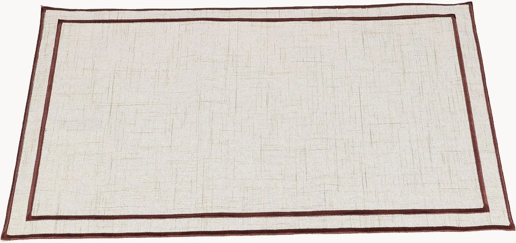 Individuais de mesa em algodão Tabletop, conjunto de 4