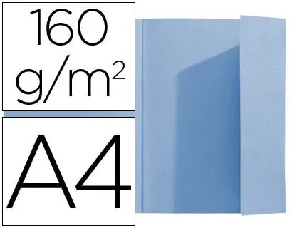 Classificador Exacompta Din A4 Azul 160 gr com Aba Interior