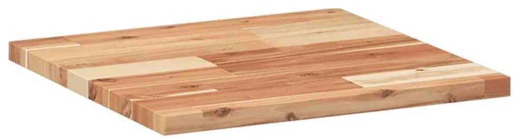 vidaXL Tampo de mesa quadrado 40x40x2 cm madeira de acácia maciça