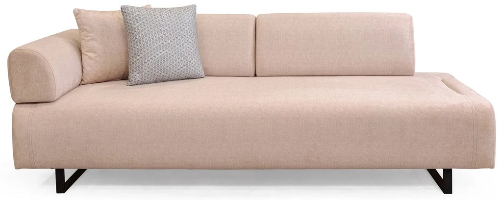 Sofá-cama de 3 Lugares Infinity – Bege – 220x90x80 cm