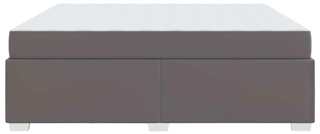 Estrutura da Cama Outros Cinzeto 180 x 200 cm Couro sintético