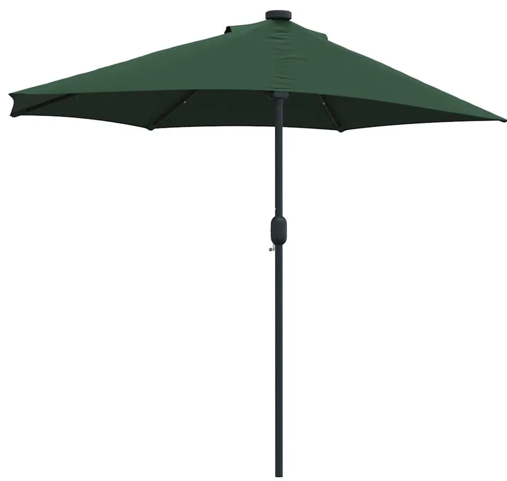 Guarda-sol de Jardim Verde 294 x 150 x 223 cm tecido