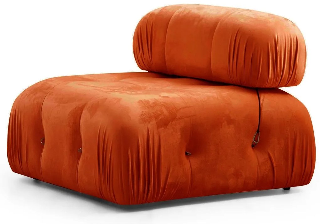 Sofá de 3 Lugares Bubble – Laranja – 288 cm x 95 cm x 75 cm