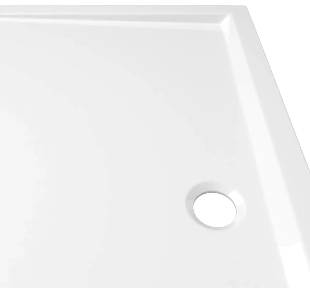 Base de chuveiro retangular 80x90 cm ABS branco
