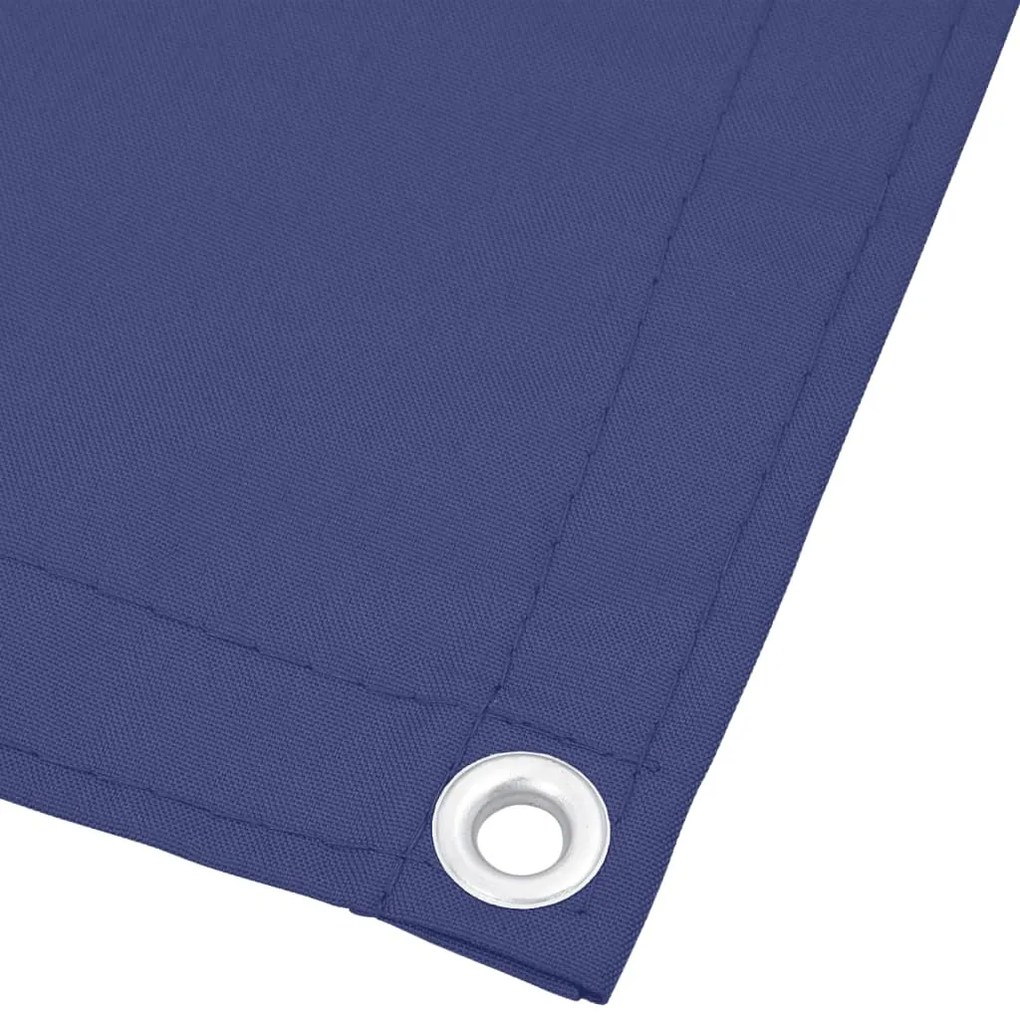 Tela de varanda 75x800 cm 100% poliéster oxford azul