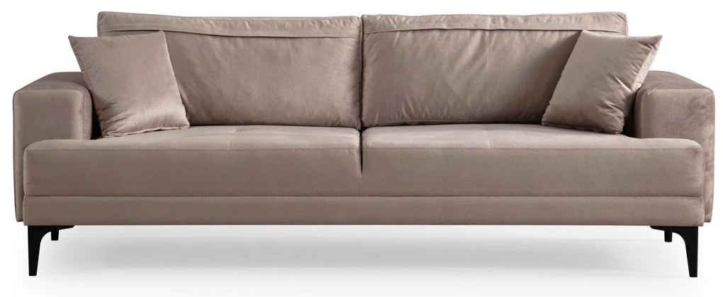 Sofá de 3 Lugares Astana – Bege – 234x78x100 cm