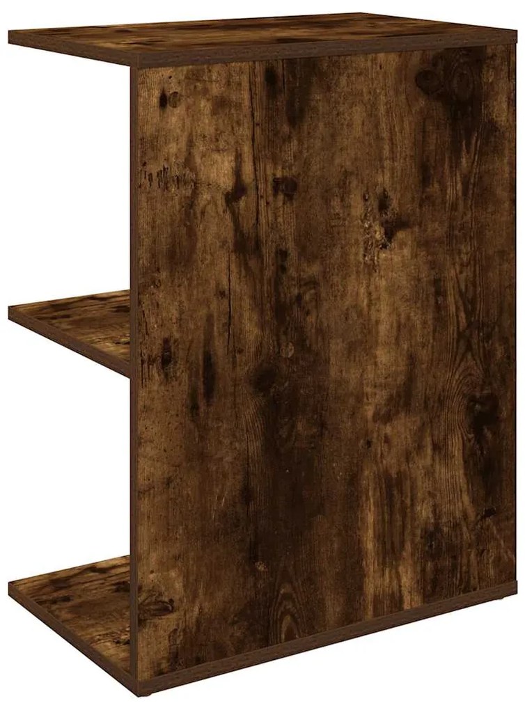 Mesas cabeceira 2pcs 46,5x29x61cm deriv.madeira carvalho fumado