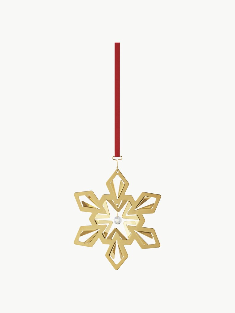 Ornamento para árvore de Natal com 2 fitas CC