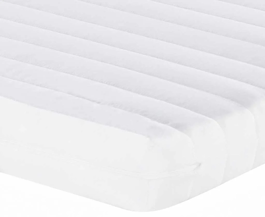 Colchão de espuma 90x210 cm 7 zonas dureza 20 ILD branco