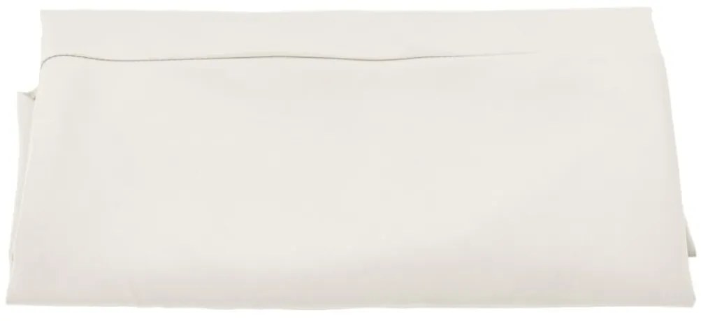 Tecido substituição p/ guarda-sol cantilever 300cm branco areia