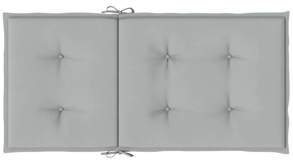 Almofadões lombares cadeiras 4pcs 100x50x4 cm mesclado tecido