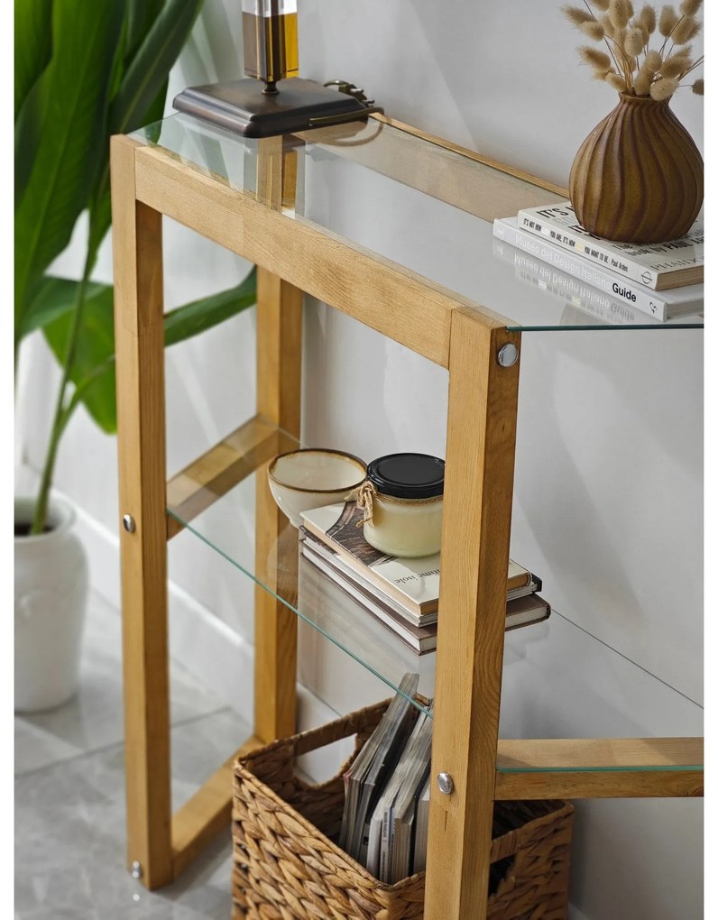 Cômoda Trapezoid – Carvalho – 85x85x31 cm