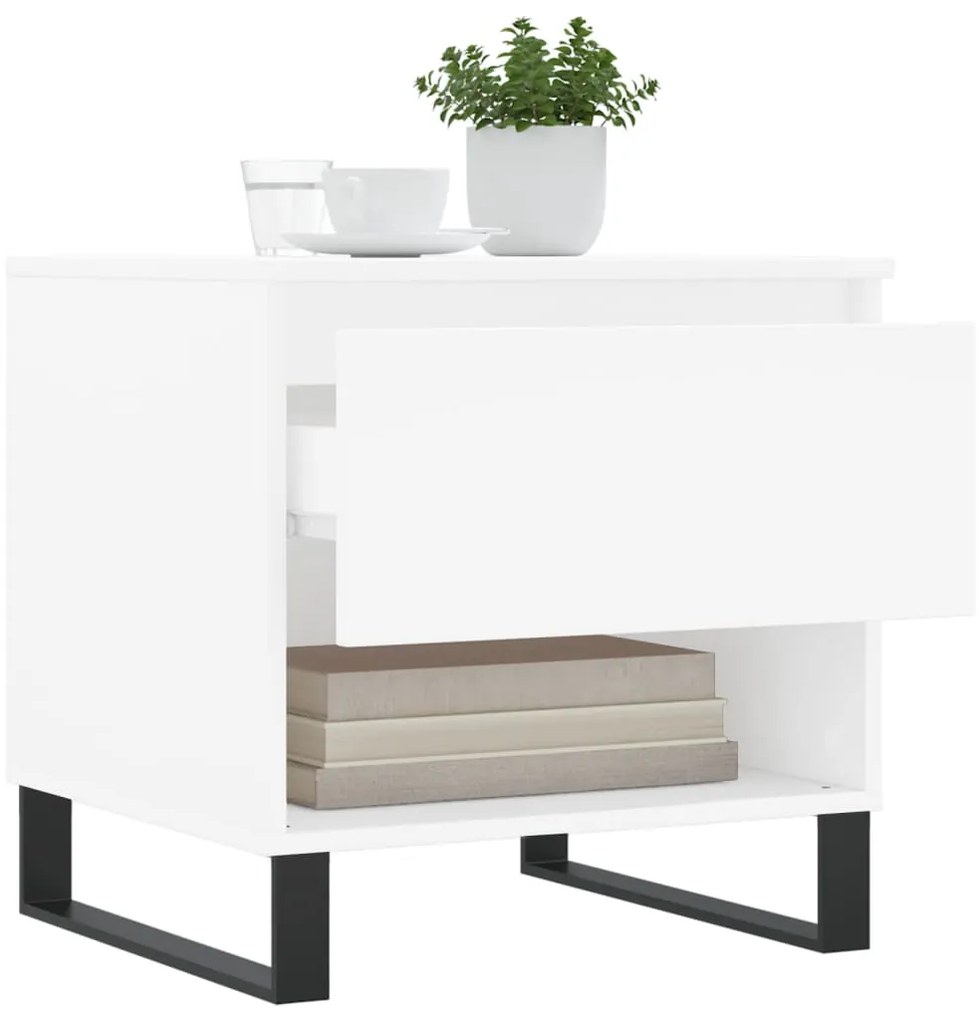 Mesa de centro 50x46x50 derivados de madeira branco