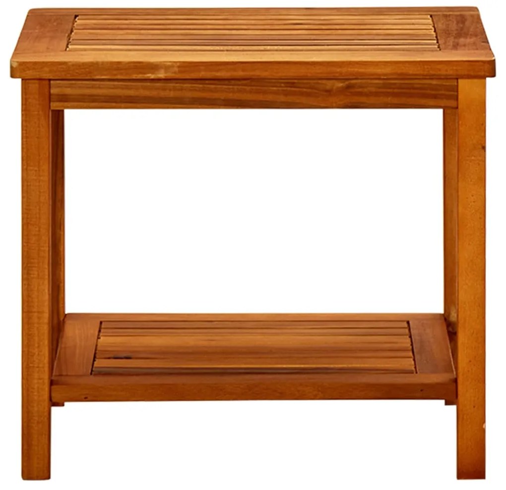 Mesa de centro 50x35x45 cm madeira de acácia maciça