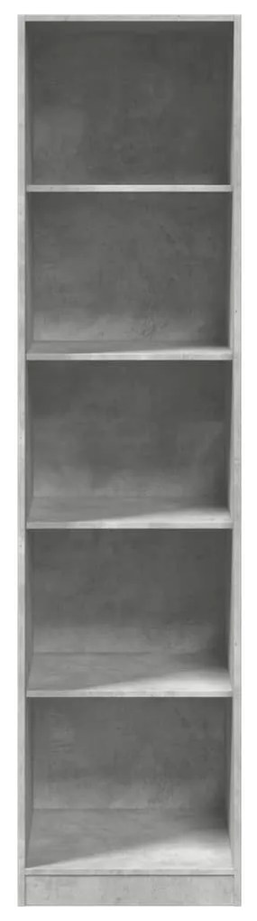 Roupeiro 50x50x200 cm contraplacado cinzento cimento