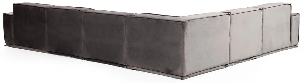 Sofá de Canto Lego – Cinzento – 300 x 388 cm
