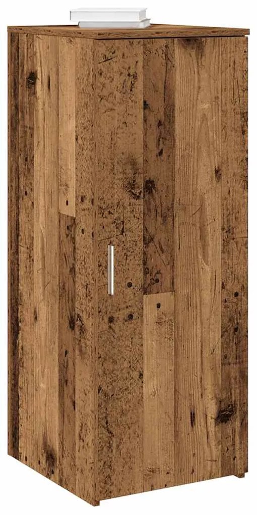 vidaXL Armário de arrumação 40x45x103,5cm deriv. madeira madeira velha