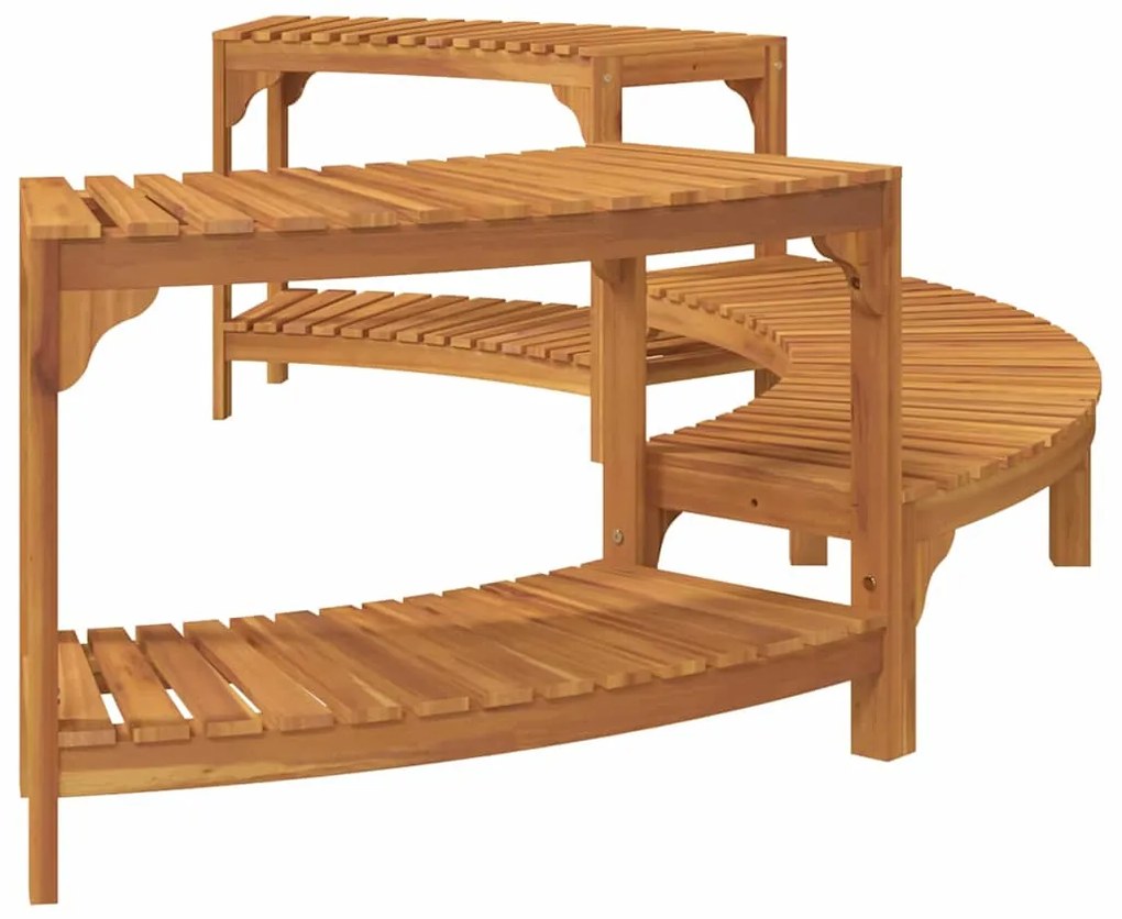 Surround para Hidromassagem Semicircular 252x111.5x55.5 cm Madeira Mac