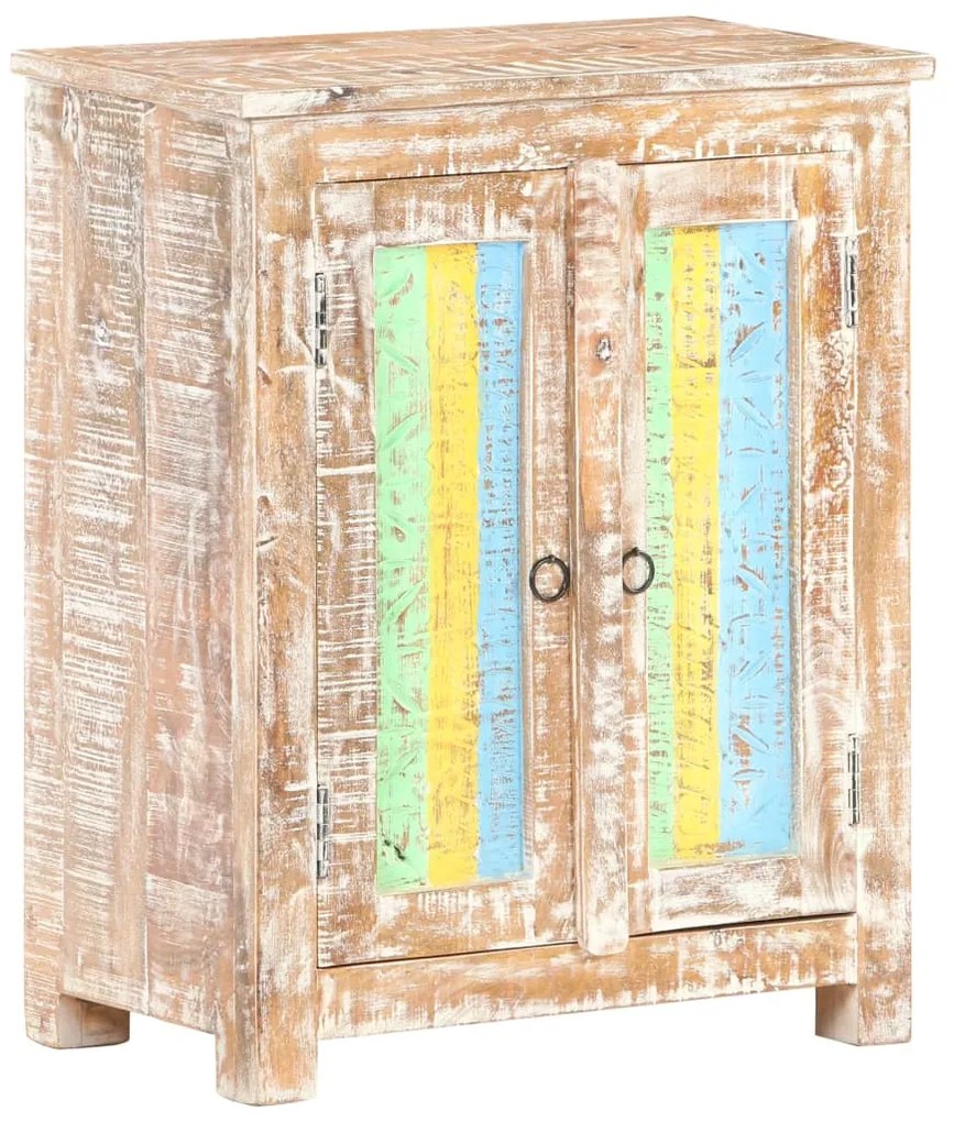 Aparador 61x35x76 cm madeira de acácia áspera