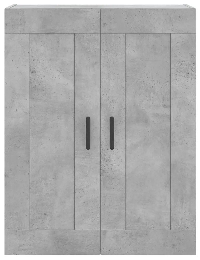 Armário alto 69,5x34x180 cm derivados de madeira cinza cimento