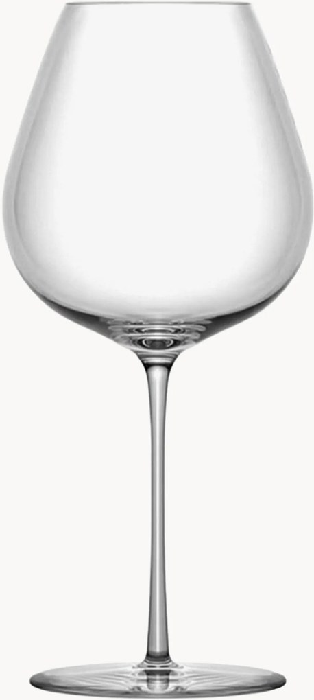 Copos de vinho em cristal Fino, conjunto de 6