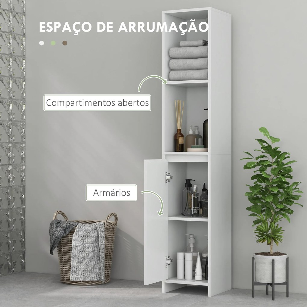 Armário Moderno – Modelo Biarritz – 30x30x160 – Armazenamento Vertical