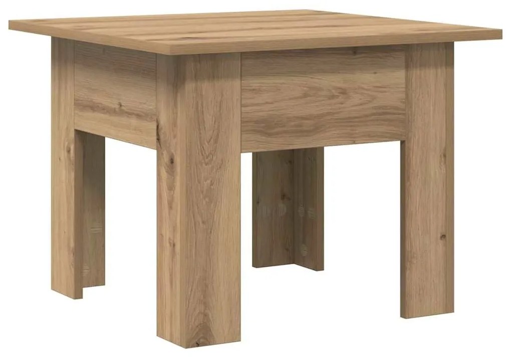 Mesa de centro carvalho artisiano 55 x 55 x 42 cm