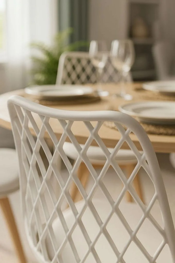 Pack 4 Cadeiras Mima - Branco