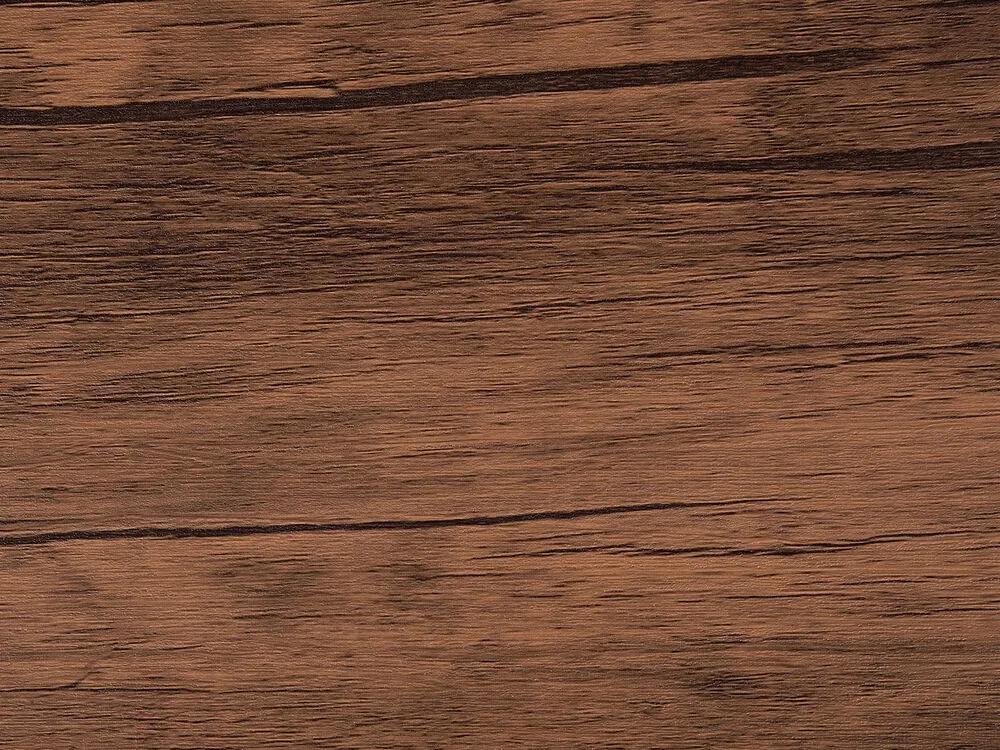 Estante com 5 prateleiras em madeira escura BRISBANE Beliani