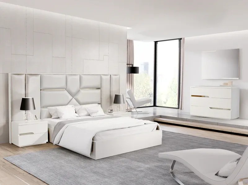 Quarto Lítio (Personalizável | Lacado) - 150x195cm, Não