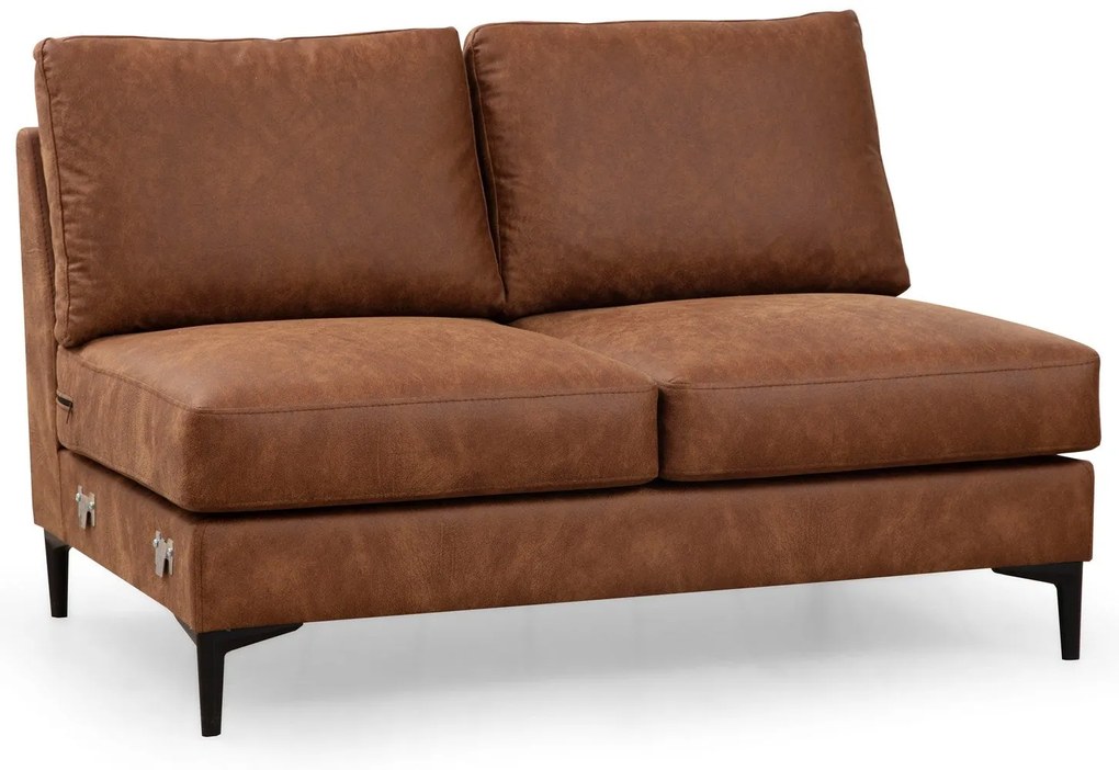 Sofá de Canto Porto Corner – Camel – 200 cm x 314 cm x 155 cm