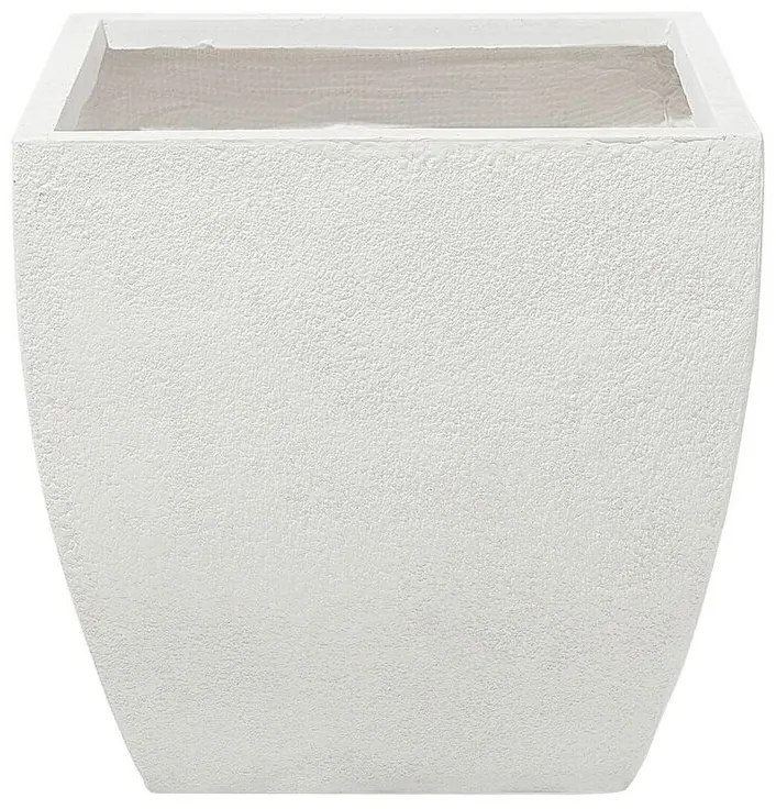 Vaso branco 46 x 46 x 44 cm ORICOS Beliani