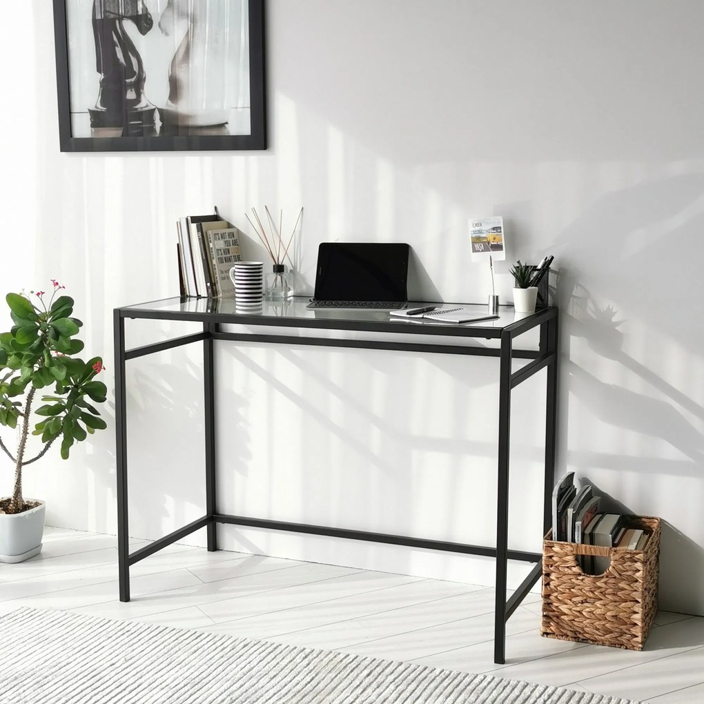 Secretária Network – Preto – 100 cm x 75 cm x 45 cm