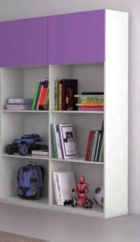 Elemento Duplo portas e prateleiras moon 170 - lacado mate, Carvalho