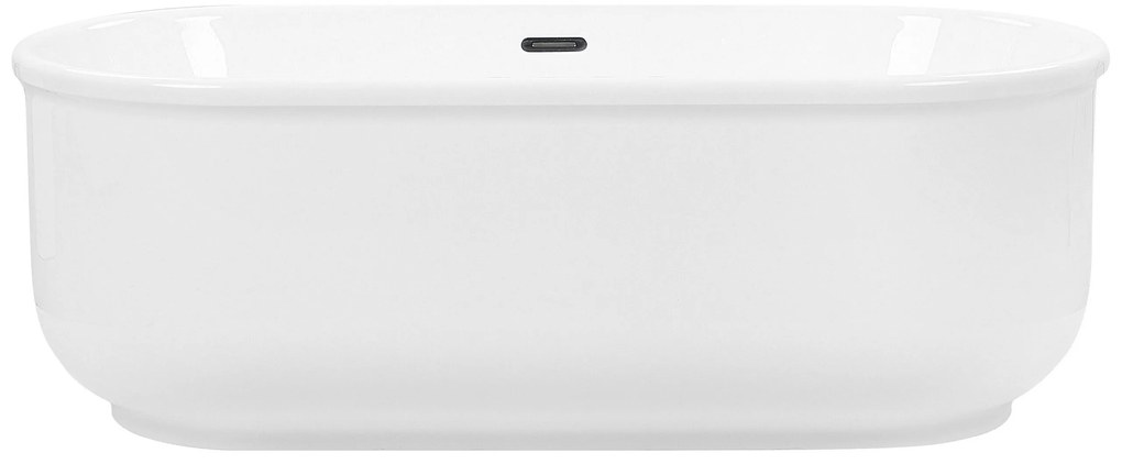 Banheira autónoma em acrílico branco 170 x 80 cm PINEL Beliani